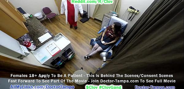  $CLOV Glove In As Doctor Tampa While Experimenting On Human Guinea Pigs Like Sophia Valentina @CaptiveClinic.com